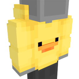 Thumbnail of the Minecraft Bedrock Marketplace product Duck Hoodie created by CUBE GAMES.