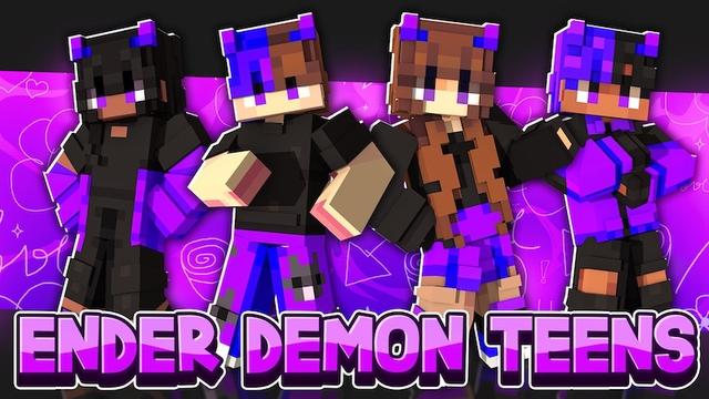 Thumbnail of the Minecraft Bedrock Marketplace product Ender Demon Teens created by CUBE GAMES.