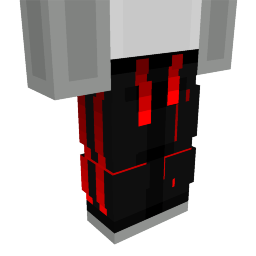 Thumbnail of the Minecraft Bedrock Marketplace product Red Glitcher Sweatpants created by CUBE GAMES.
