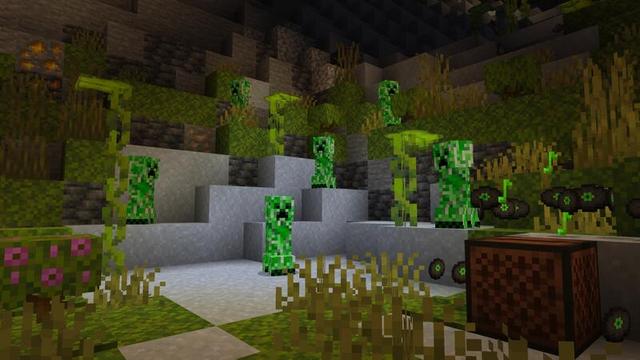 Screenshot of the Minecraft Bedrock Marketplace product ToonCube: Cartoon Sound Effect Pack created by CUBE GAMES.