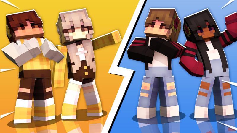 Aesthetic Matching Teens by CubeCraft Games | CHUNK - Minecraft Bedrock ...