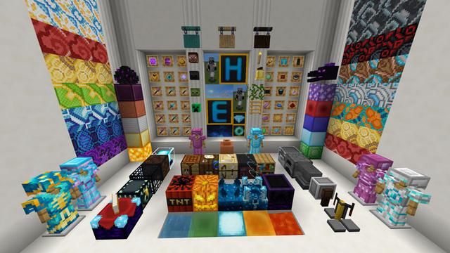 Screenshot of the Minecraft Bedrock Marketplace product Aether created by CubeCraft Games.