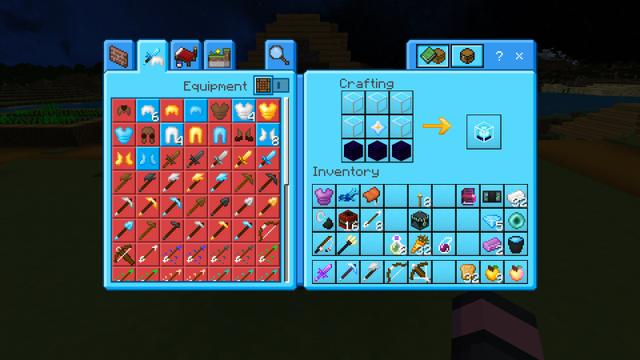 Screenshot of the Minecraft Bedrock Marketplace product Aether created by CubeCraft Games.