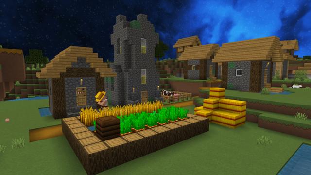 Screenshot of the Minecraft Bedrock Marketplace product Aether created by CubeCraft Games.