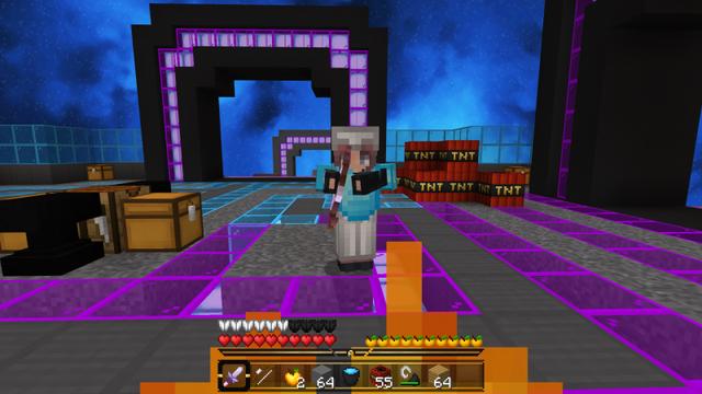 Screenshot of the Minecraft Bedrock Marketplace product Aether created by CubeCraft Games.