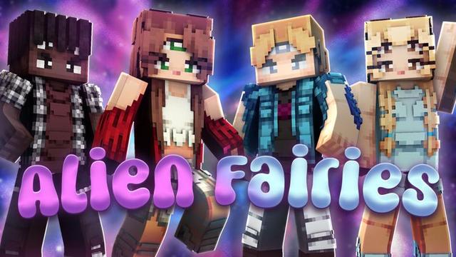 Thumbnail of the Minecraft Bedrock Marketplace product Alien Fairies created by CubeCraft Games.
