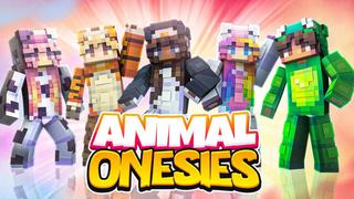 Thumbnail of the Minecraft Bedrock Marketplace product Animal Onesies created by CubeCraft Games.