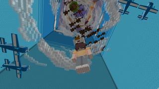 Screenshot of the Minecraft Bedrock Marketplace product Animated Dropper created by CubeCraft Games.