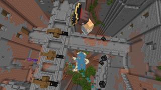 Screenshot of the Minecraft Bedrock Marketplace product Animated Dropper created by CubeCraft Games.