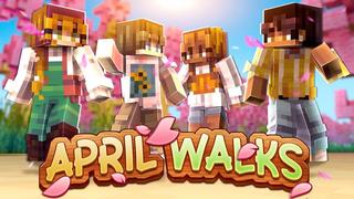 Thumbnail of the Minecraft Bedrock Marketplace product April Walks created by CubeCraft Games.