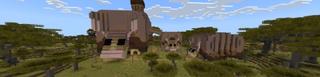 Panorama of the Minecraft Bedrock Marketplace product Armadillo Base created by CubeCraft Games.