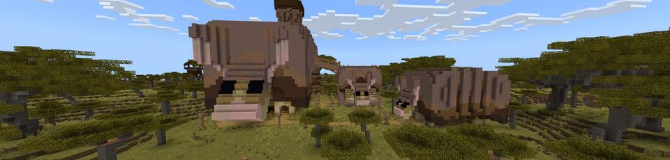 Panorama of the Minecraft Bedrock Marketplace product Armadillo Base created by CubeCraft Games.