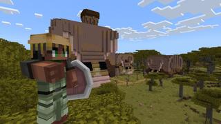 Screenshot of the Minecraft Bedrock Marketplace product Armadillo Base created by CubeCraft Games.