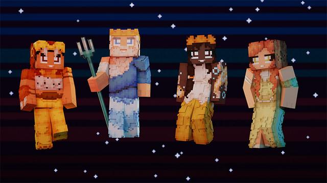 Thumbnail of the Minecraft Bedrock Marketplace product Astrological Signs created by CubeCraft Games.