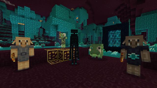 Screenshot of the Minecraft Bedrock Marketplace product BAM PVP created by CubeCraft Games.