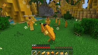 Screenshot of the Minecraft Bedrock Marketplace product Bananas created by CubeCraft Games.