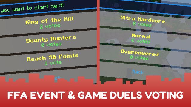 Screenshot of the Minecraft Bedrock Marketplace product Battle Arena - 90 Day Pass created by CubeCraft Games.