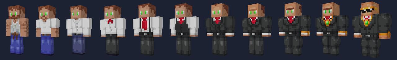 Panorama of the Minecraft Bedrock Marketplace product Becoming Billionaire created by CubeCraft Games.