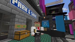 Screenshot of the Minecraft Bedrock Marketplace product Becoming Billionaire created by CubeCraft Games.