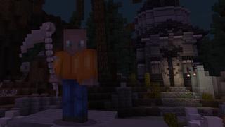 Screenshot of the Minecraft Bedrock Marketplace product Becoming Death created by CubeCraft Games.