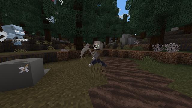 Screenshot of the Minecraft Bedrock Marketplace product Becoming Death created by CubeCraft Games.