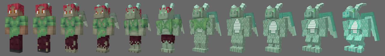 Panorama of the Minecraft Bedrock Marketplace product Becoming Ice Dragon created by CubeCraft Games.