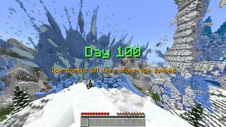 Screenshot of the Minecraft Bedrock Marketplace product Becoming Ice Dragon created by CubeCraft Games.