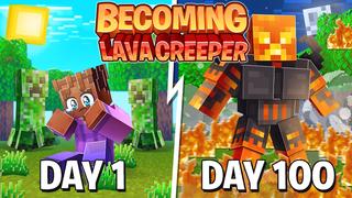 Thumbnail of the Minecraft Bedrock Marketplace product Becoming Lava Creeper created by CubeCraft Games.