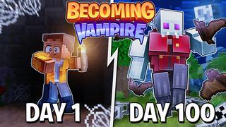 Thumbnail of the Minecraft Bedrock Marketplace product Becoming Vampire created by CubeCraft Games.