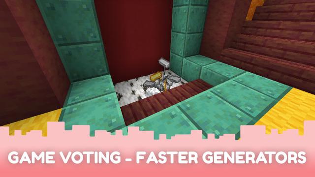 Screenshot of the Minecraft Bedrock Marketplace product BedWars - 90 Day Pass created by CubeCraft Games.