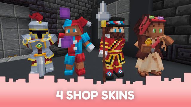 Screenshot of the Minecraft Bedrock Marketplace product BedWars - 90 Day Pass created by CubeCraft Games.