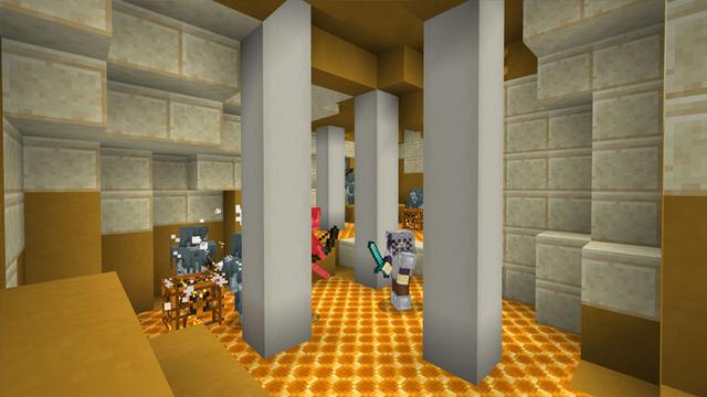 Screenshot of the Minecraft Bedrock Marketplace product Beehive created by CubeCraft Games.