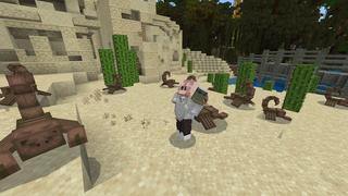Screenshot of the Minecraft Bedrock Marketplace product Biome Monsters created by CubeCraft Games.