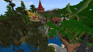 Screenshot of the Minecraft Bedrock Marketplace product Biome Monsters created by CubeCraft Games.