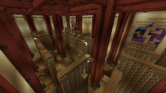 Screenshot of the Minecraft Bedrock Marketplace product Blossom Temple created by CubeCraft Games.