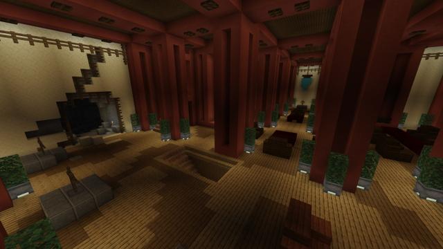 Screenshot of the Minecraft Bedrock Marketplace product Blossom Temple created by CubeCraft Games.