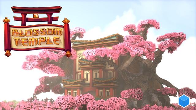 Thumbnail of the Minecraft Bedrock Marketplace product Blossom Temple created by CubeCraft Games.