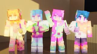 Thumbnail of the Minecraft Bedrock Marketplace product Boba Teens created by CubeCraft Games.