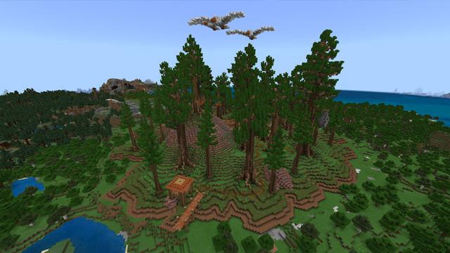 Screenshot of the Minecraft Bedrock Marketplace product Campsite created by CubeCraft Games.