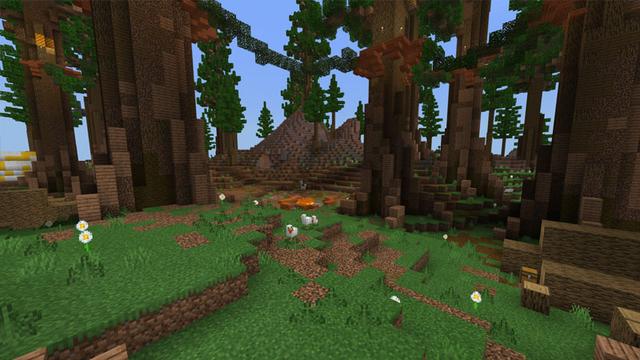 Screenshot of the Minecraft Bedrock Marketplace product Campsite created by CubeCraft Games.