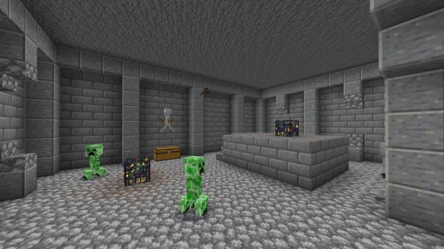 Screenshot of the Minecraft Bedrock Marketplace product Campsite created by CubeCraft Games.