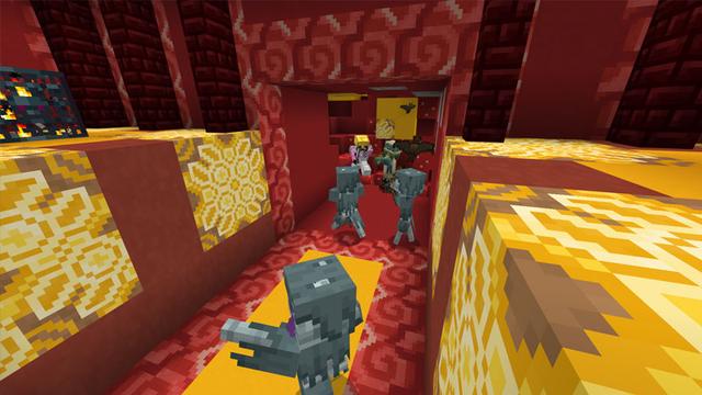 Screenshot of the Minecraft Bedrock Marketplace product Candy Chasm created by CubeCraft Games.