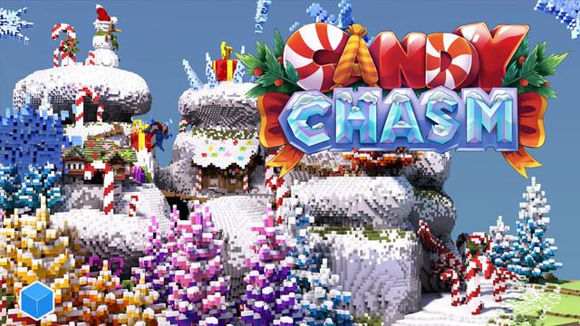 Thumbnail of the Minecraft Bedrock Marketplace product Candy Chasm created by CubeCraft Games.