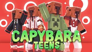 Thumbnail of the Minecraft Bedrock Marketplace product Capybara Teens created by CubeCraft Games.