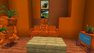 Screenshot of the Minecraft Bedrock Marketplace product Carrots created by CubeCraft Games.