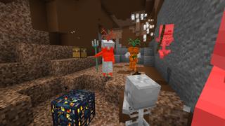 Screenshot of the Minecraft Bedrock Marketplace product Carrots created by CubeCraft Games.