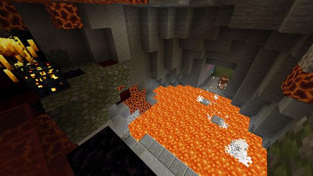 Screenshot of the Minecraft Bedrock Marketplace product Carved City created by CubeCraft Games.