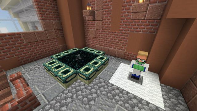 Screenshot of the Minecraft Bedrock Marketplace product Cloud Quest created by CubeCraft Games.