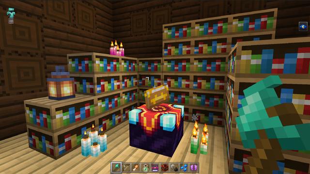 Screenshot of the Minecraft Bedrock Marketplace product Colorful created by CubeCraft Games.