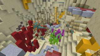 Screenshot of the Minecraft Bedrock Marketplace product Coral Reef created by CubeCraft Games.